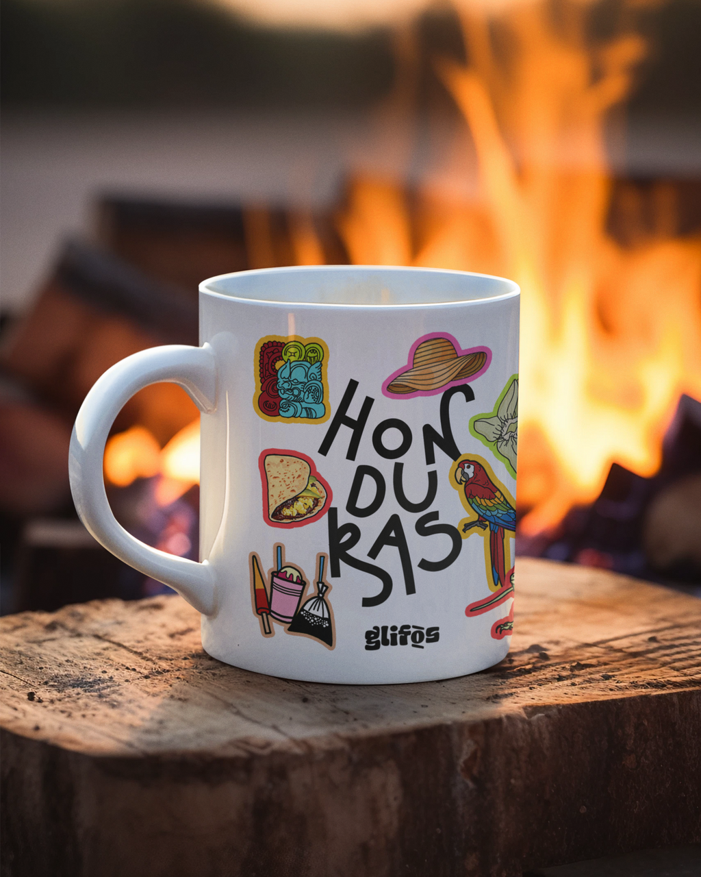 Taza ceramica Honduras